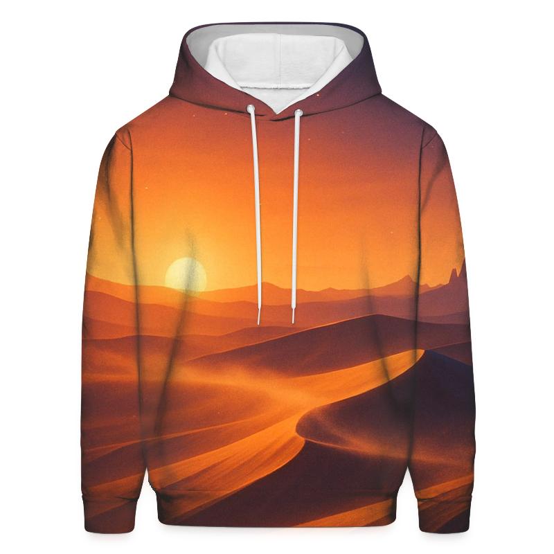 Saffron Dune Afterglow premium hoodies
