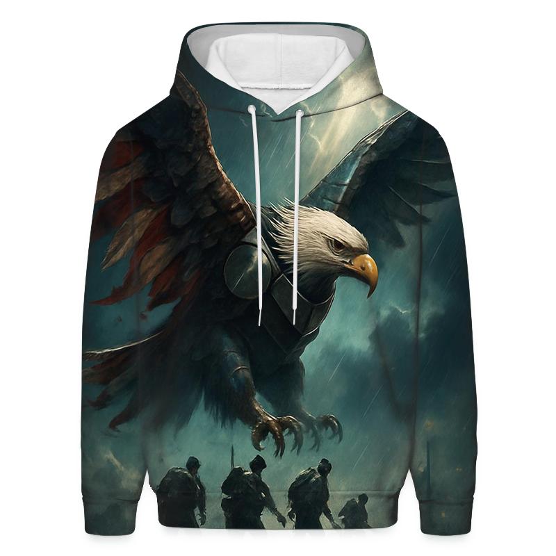 Eagle Of Iron And Cloth Above The Storm Line custom hoodies