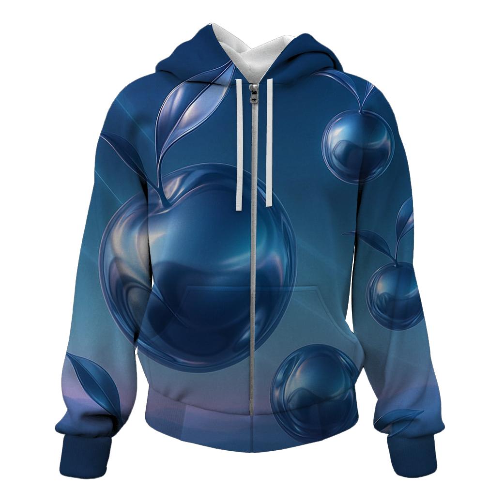 Chrome Aurora Orchard zip-up hoodies