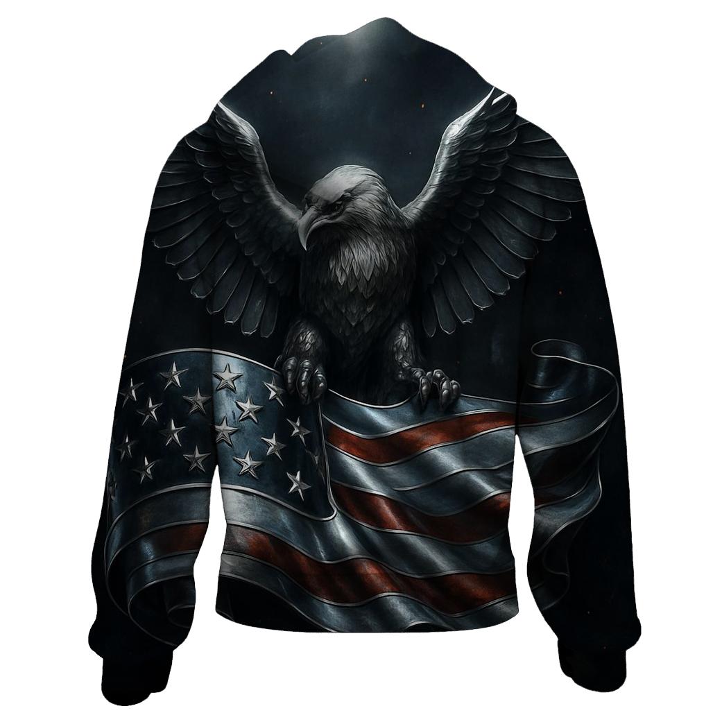 Forged Chrome Eagle Standard custom hoodies