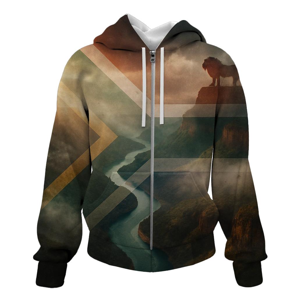 Chromatic River Weave South Africa embroidered hoodies
