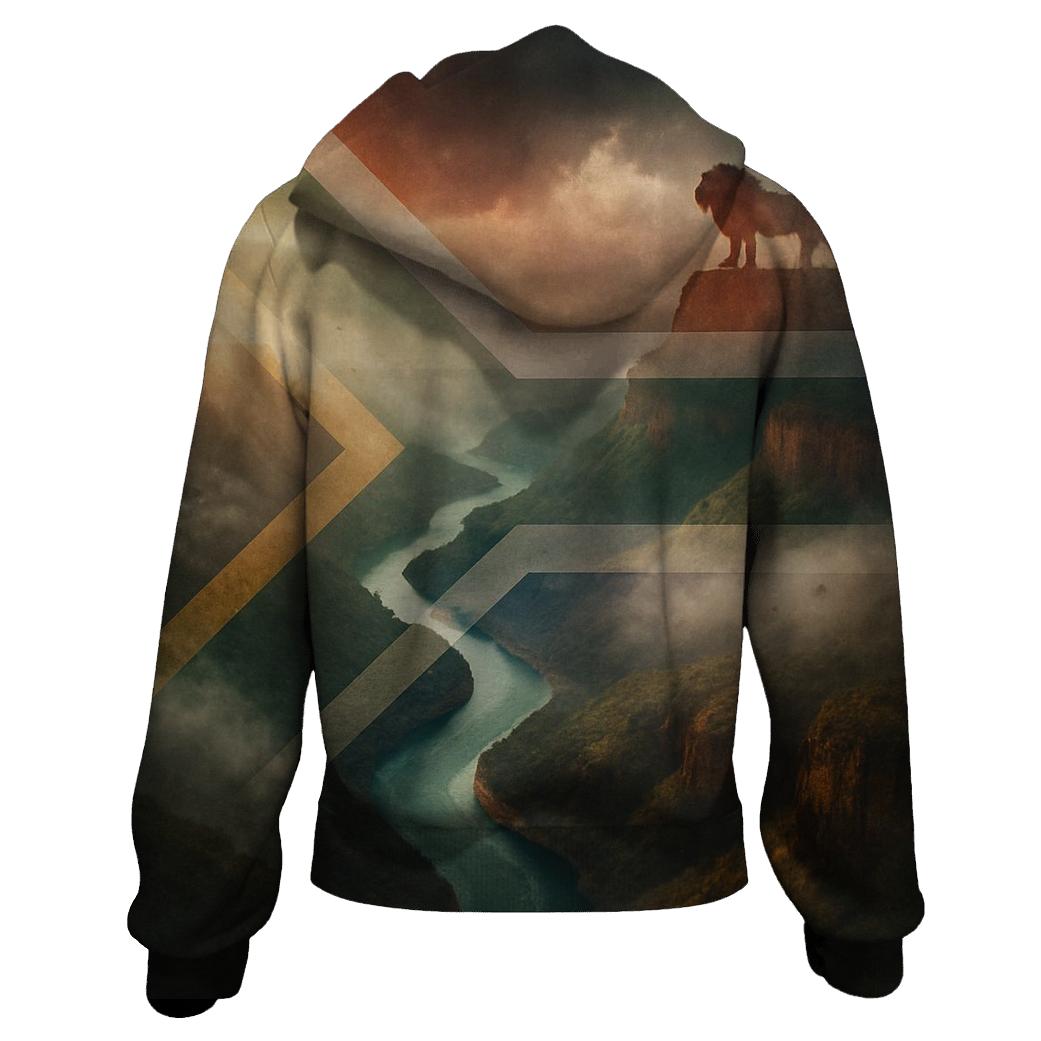Chromatic River Weave South Africa embroidered hoodies
