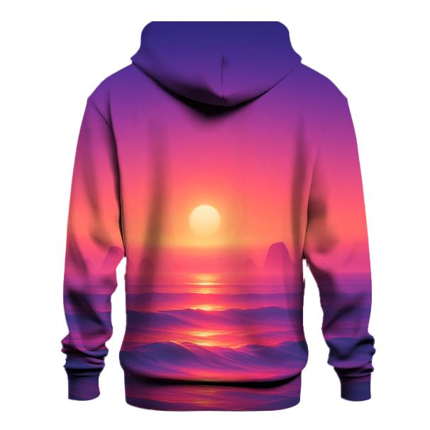Ember Glass Lagoon printed hoodies