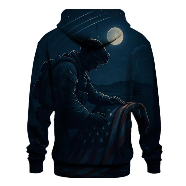 Starlit Vigil Over The Quiet Standard heavyweight hoodies