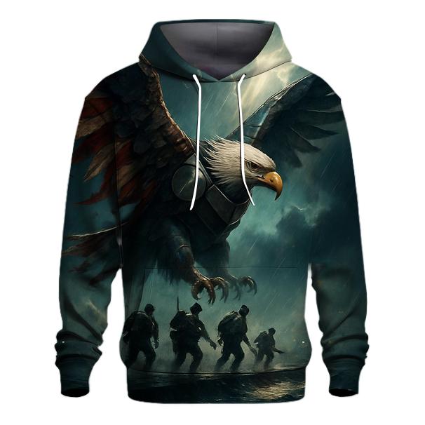 Eagle Of Iron And Cloth Above The Storm Line hoodies fashion