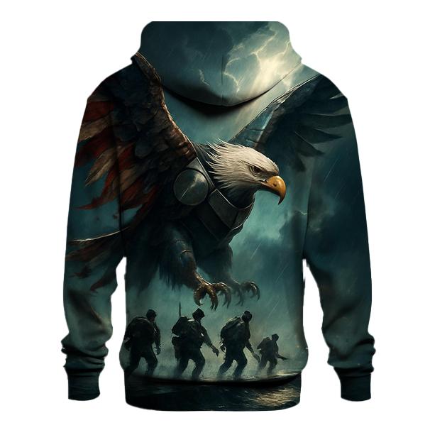 Eagle Of Iron And Cloth Above The Storm Line hoodies fashion