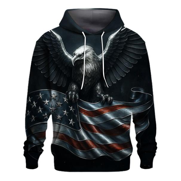Forged Chrome Eagle Standard heavyweight hoodies