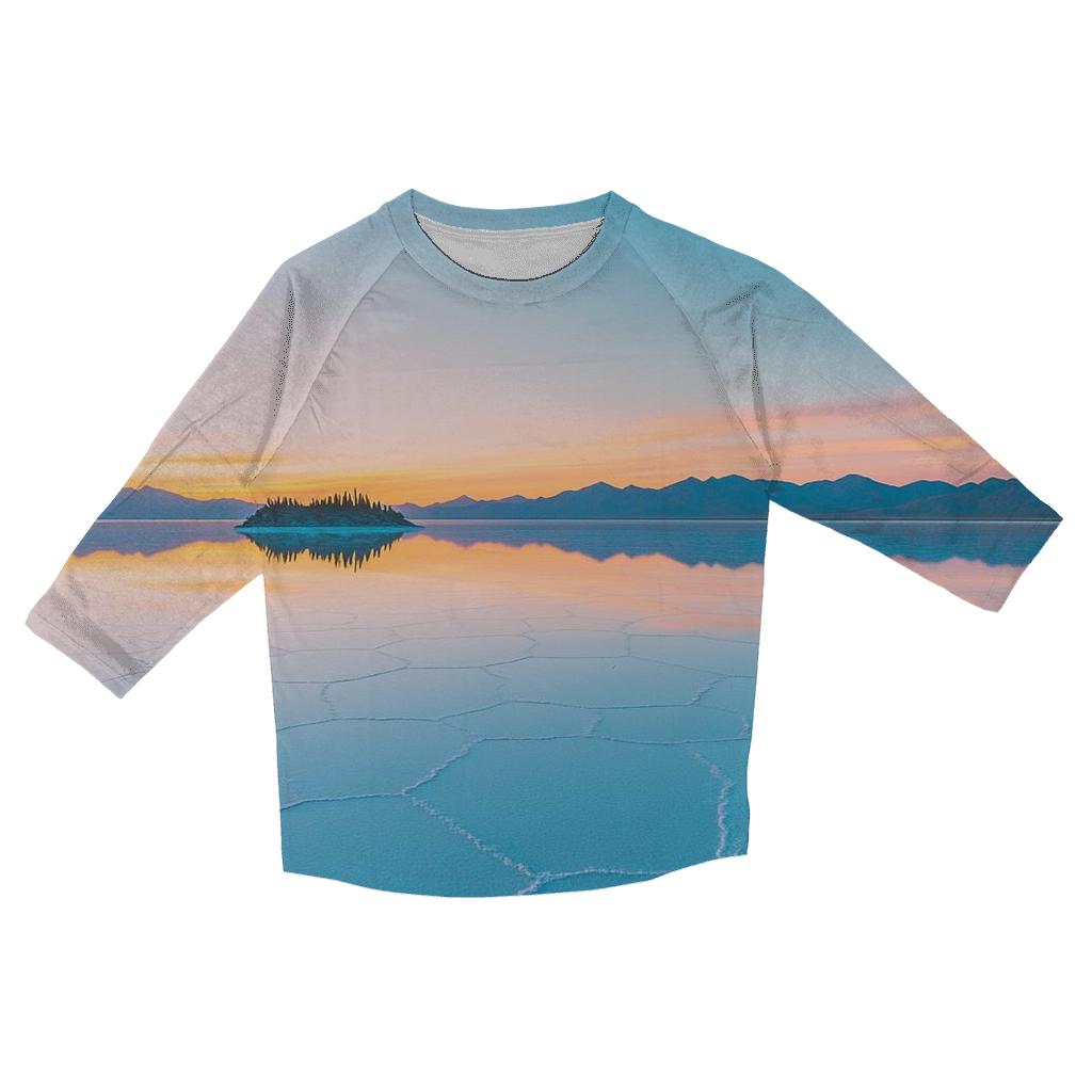 Salar De Uyuni Mirror Plains cotton quarter sleeve shirts