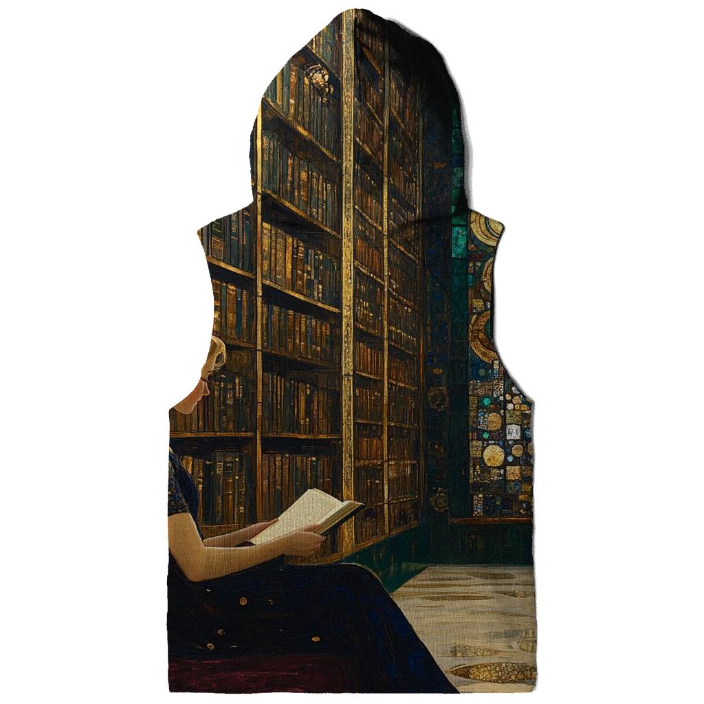 Gustav Klimt Inspired Aurora Library Salon heavyweight hoodies