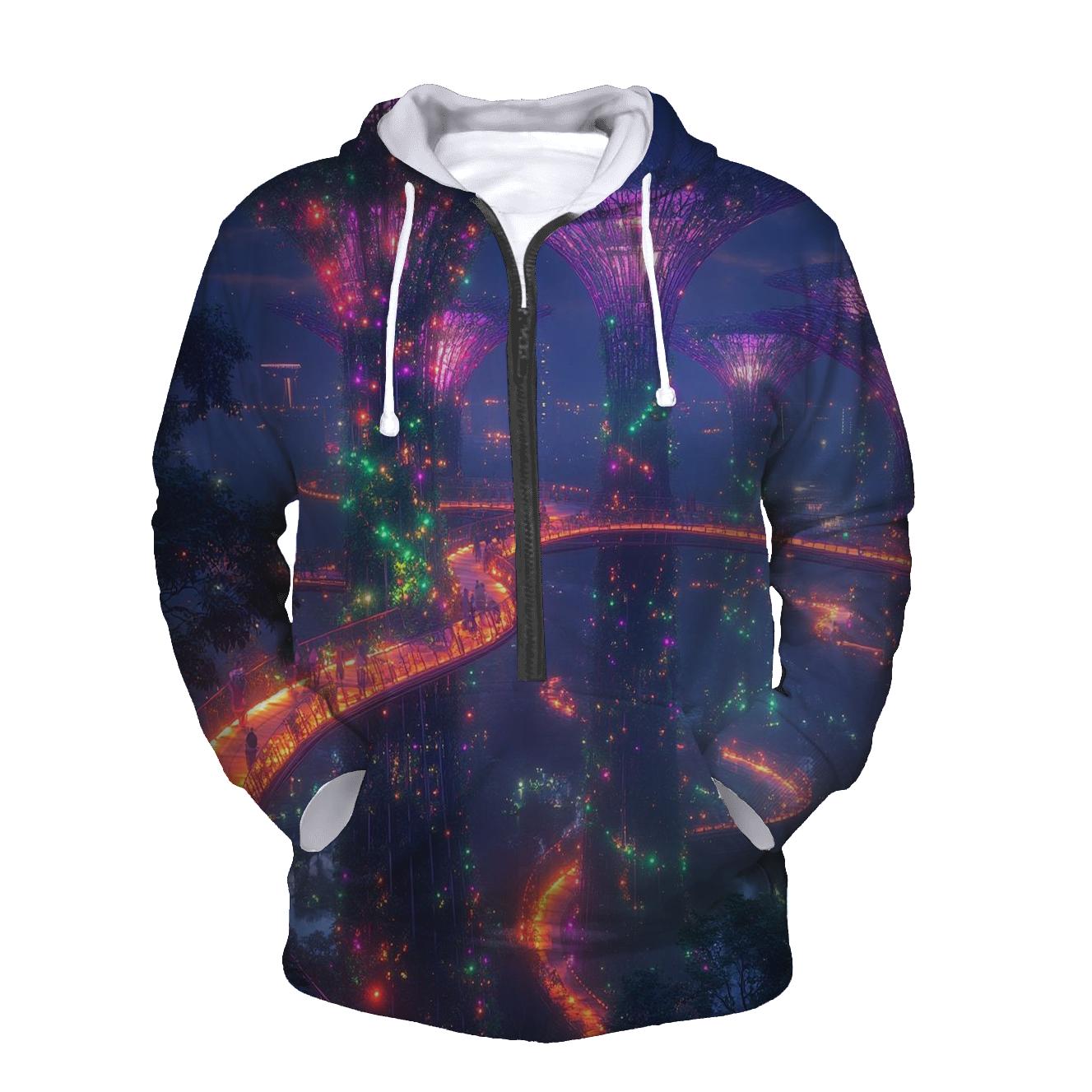 Gardens By The Bay Supertree Glow hoodie designs