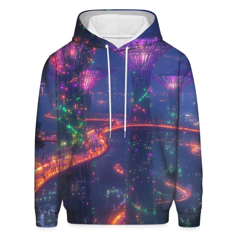 Gardens By The Bay Supertree Glow custom hoodies
