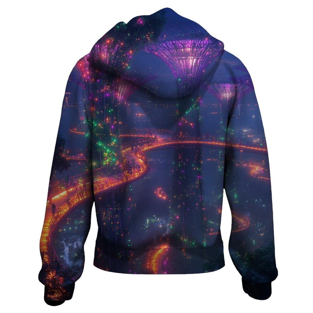 Gardens By The Bay Supertree Glow hoodie styles