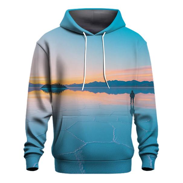 Salar De Uyuni Mirror Plains graphic hoodies