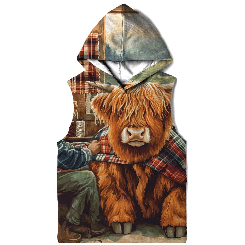 Tartan Workshop Highland Cow Artisan hoodie trends