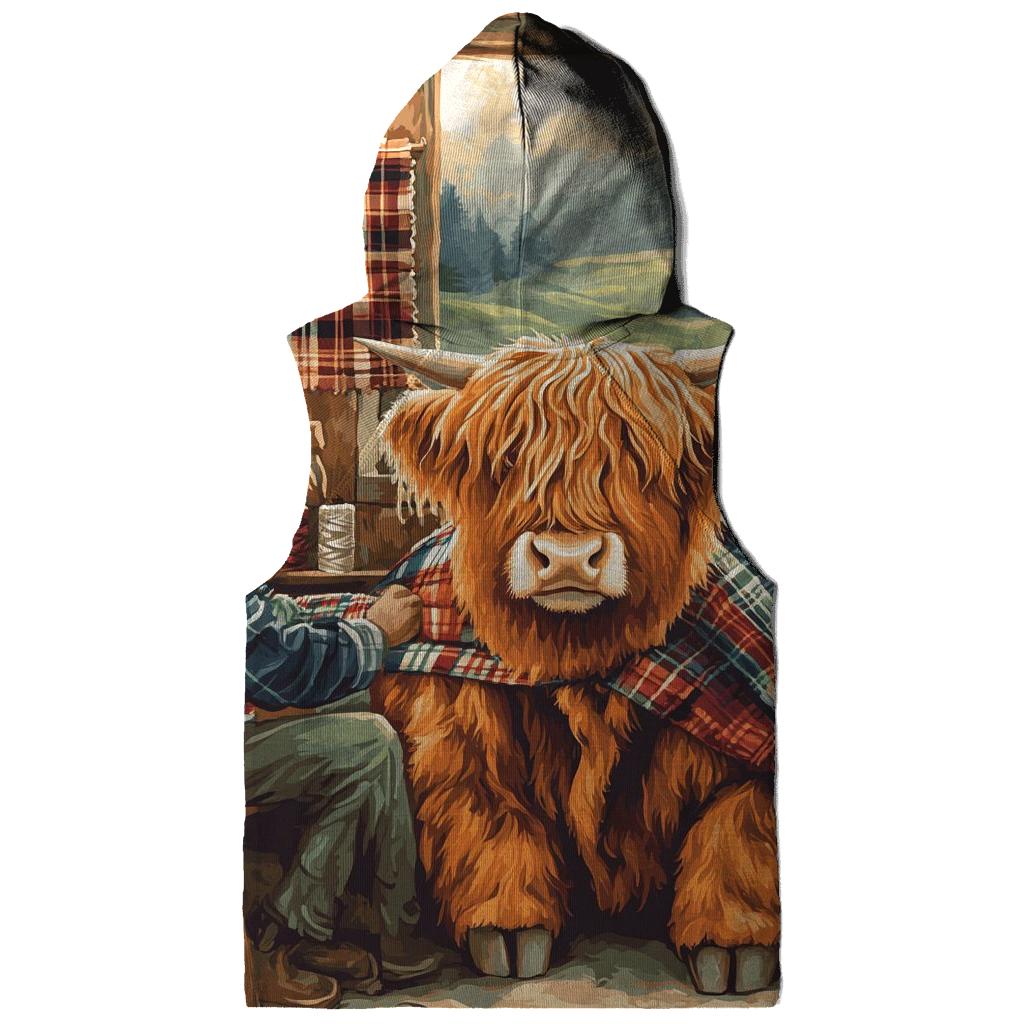 Tartan Workshop Highland Cow Artisan hoodie trends