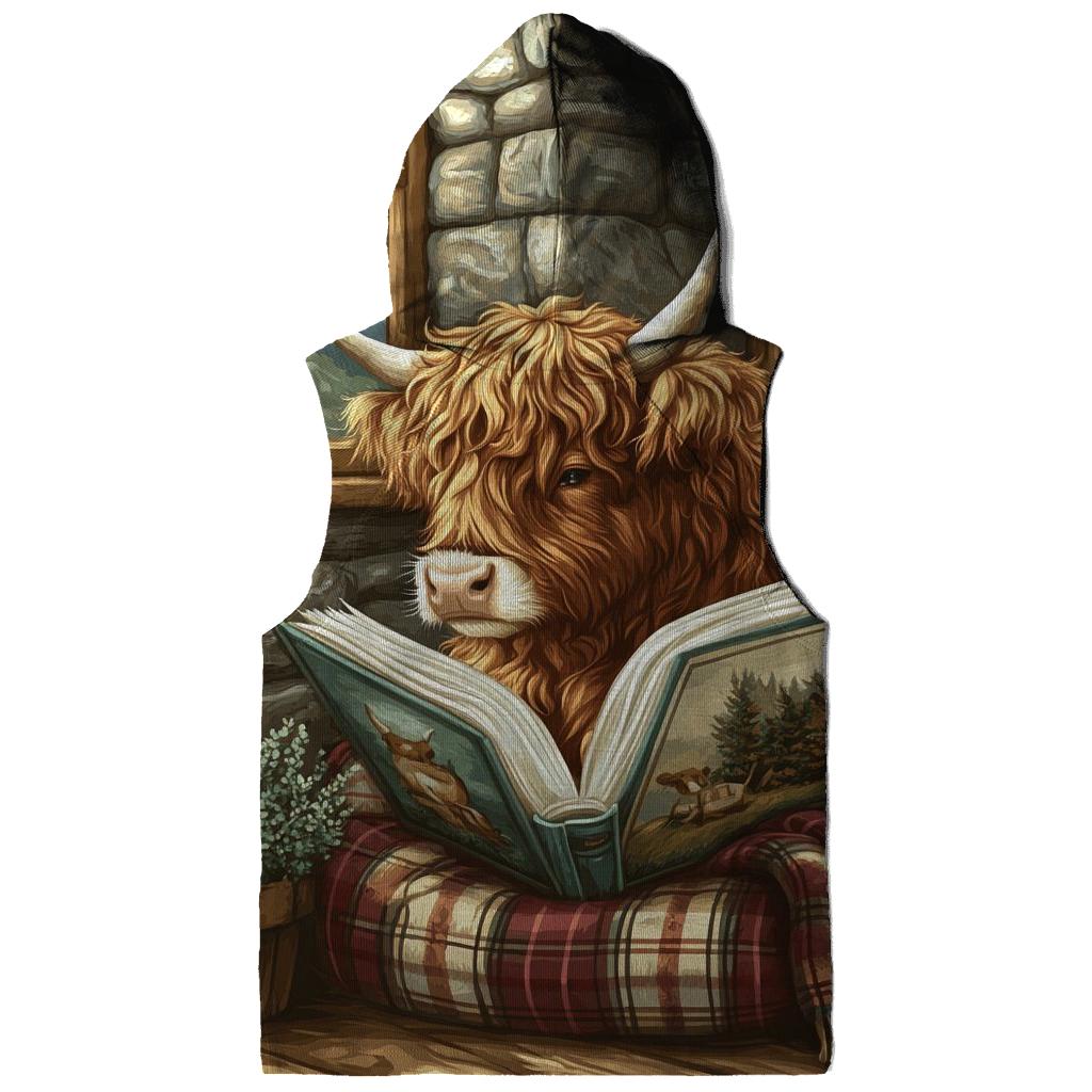 Highland Cow Quiet Library Nook hoodie trends