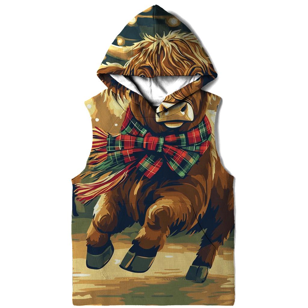 Ceilidh Night With Highland Cow Dancer custom hoodies
