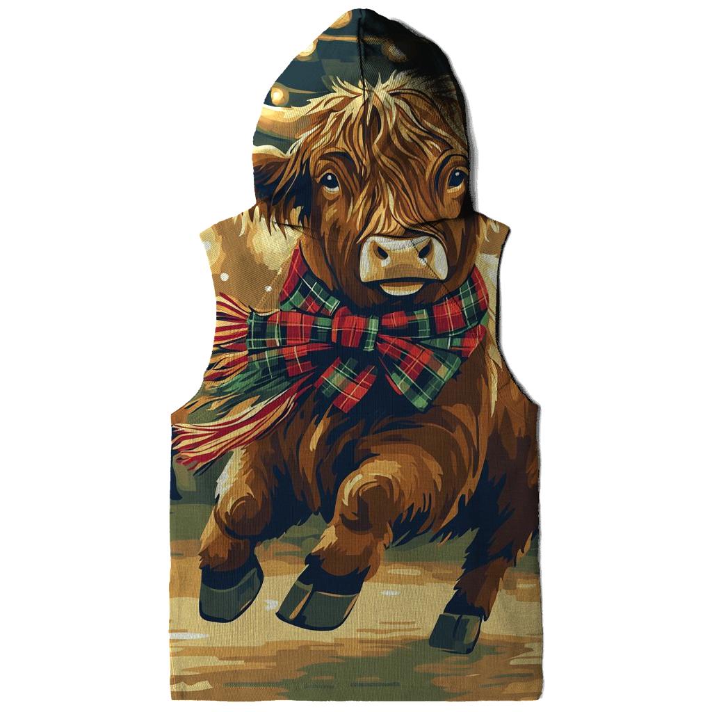 Ceilidh Night With Highland Cow Dancer custom hoodies