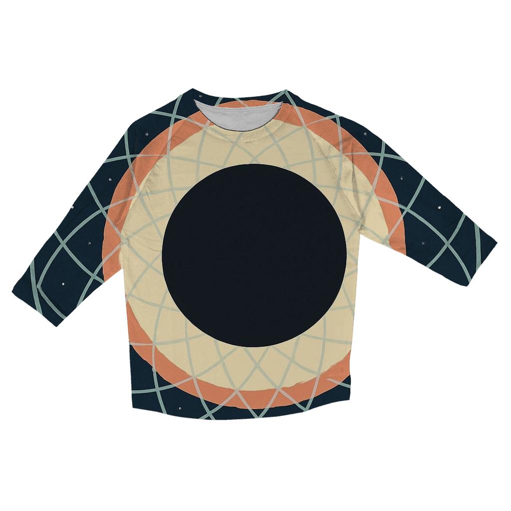 Eclipse Corona Lattice Bloom personalized 3/4 sleeve tees