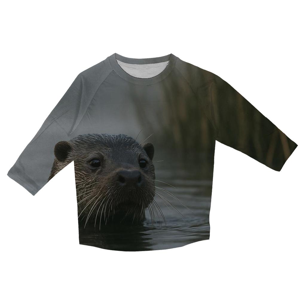 Mistline Hunter Eurasian Otter cotton quarter sleeve shirts