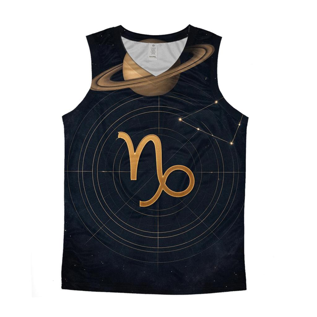 Saturn Return Capricorn Celestial Blueprint custom tank tops