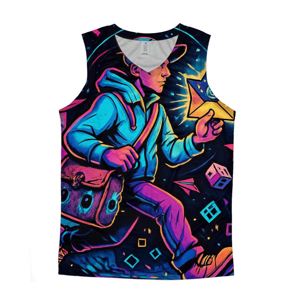 Pocket Dimension Postman trendy fitted tank tops