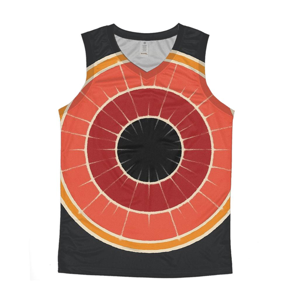 Eclipse Bullseye Kumo Halo sports performance tank tops