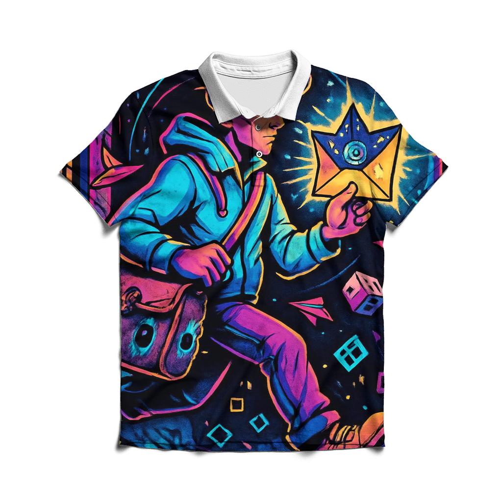 Pocket Dimension Postman designer slim fit polos