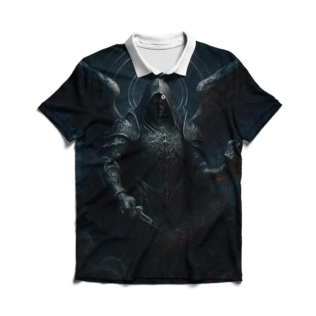Crown Of The Ash Seraph stylish collar polo tees