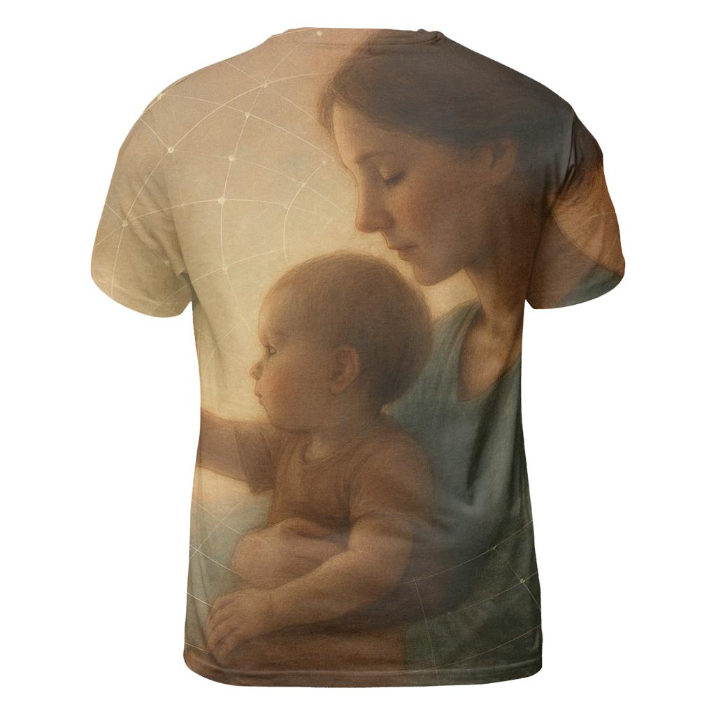 The Atlas In Her Arms A Mother Who Holds The Weight Of Your Becoming custom all-over print shirts