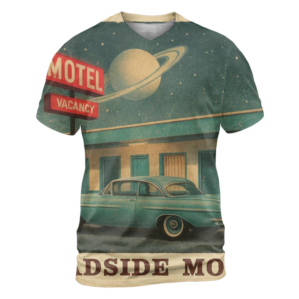 Apollo Era Roadside Motel Postcard personalized full print shirts