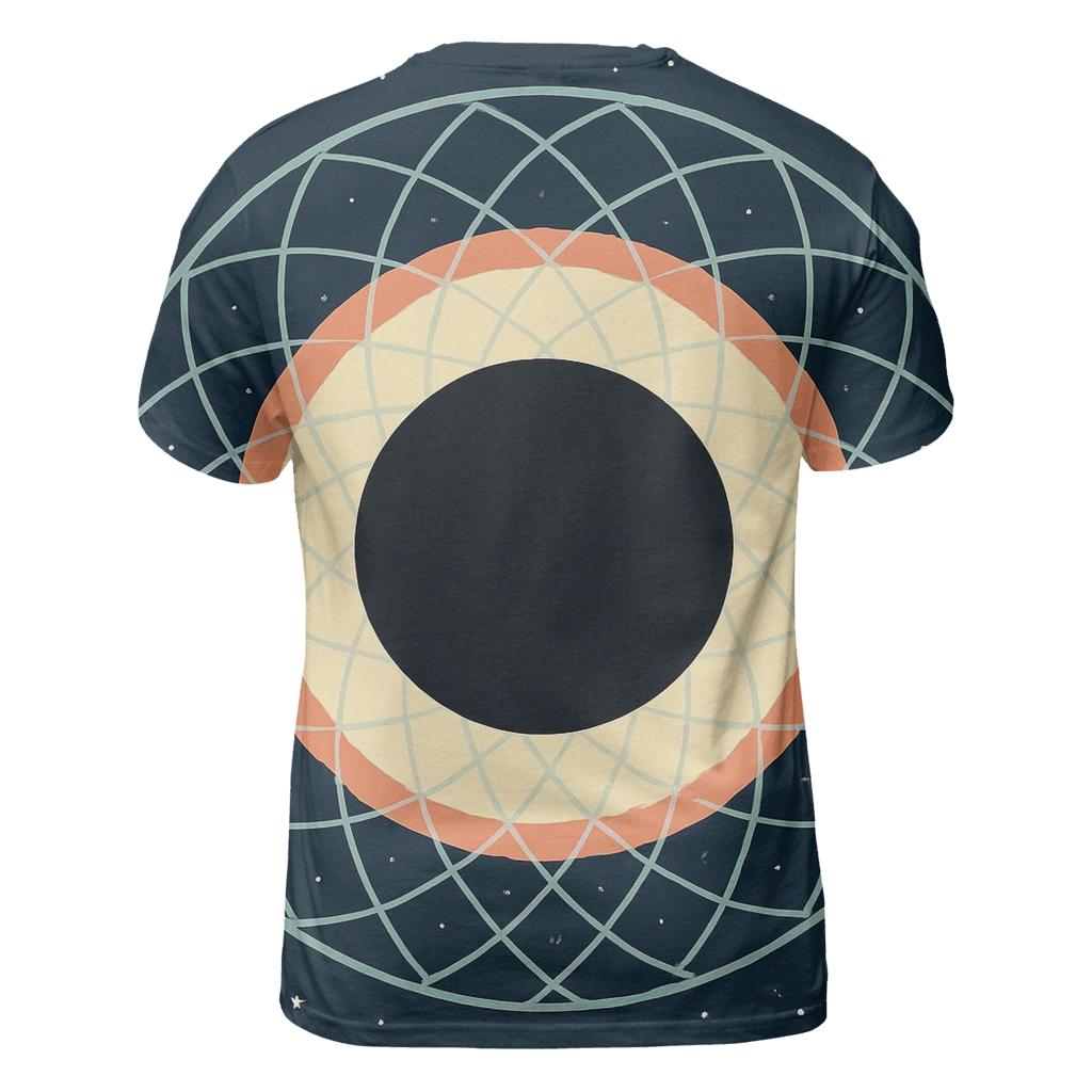 Eclipse Corona Lattice Bloom personalized full print shirts