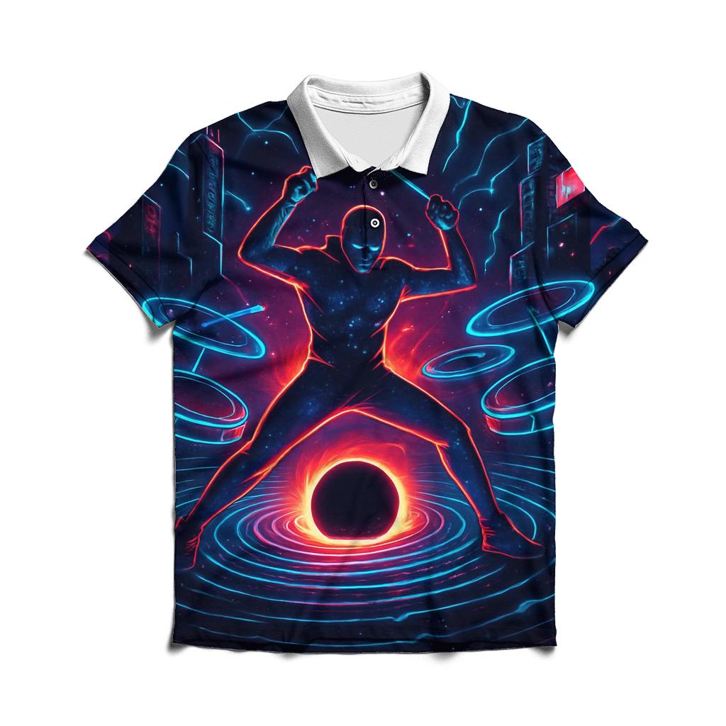 Event Horizon Drumline classic pique polos