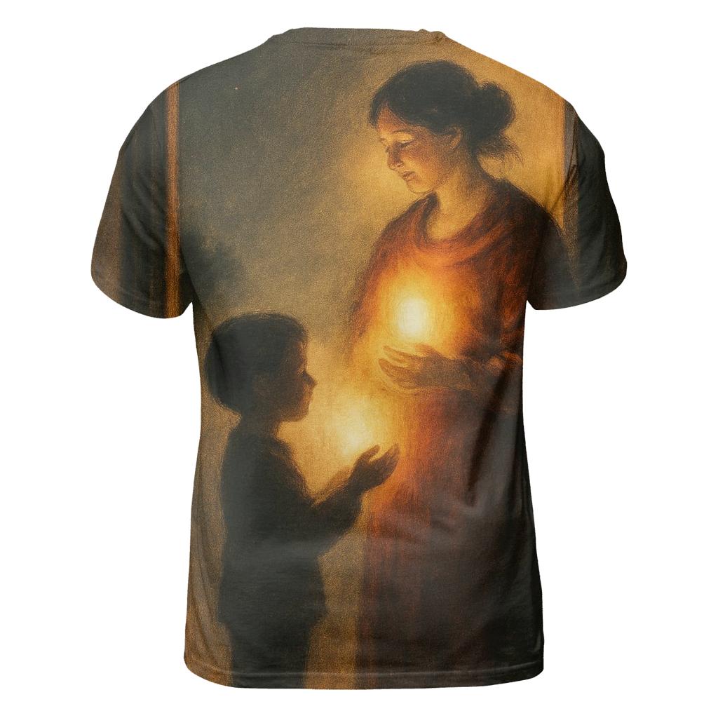 The Hearth Of Her Heart A Home You Carry Long After You Leave personalized full print shirts