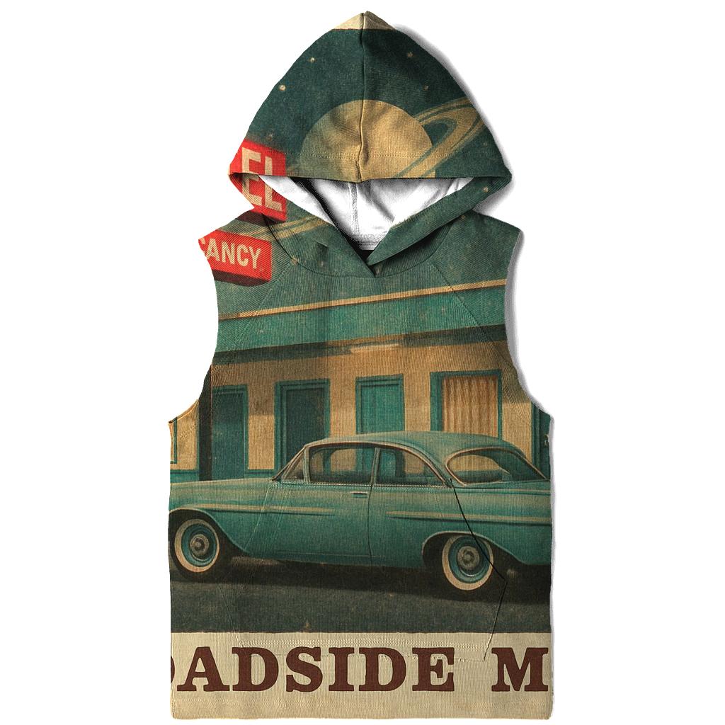 Apollo Era Roadside Motel Postcard custom hoodies