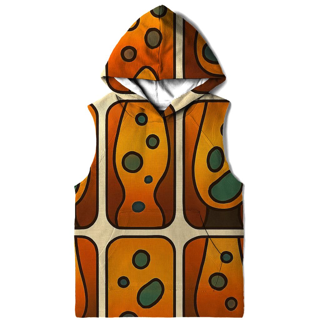 Groovy Lava Lamp Gradient Panels heavyweight hoodies
