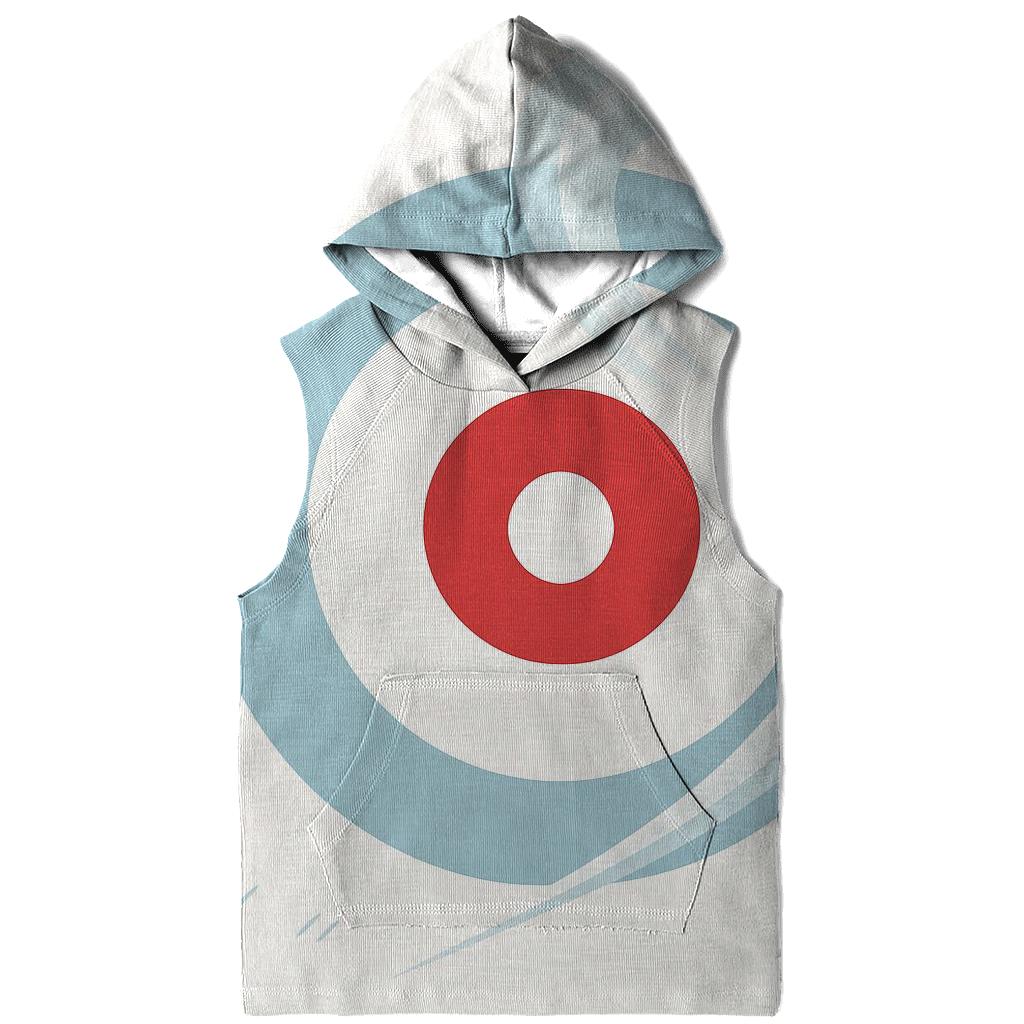 Arctic Curling Geometry lightweight hoodies