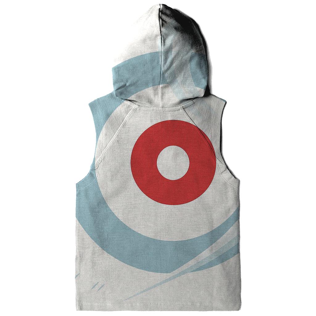 Arctic Curling Geometry lightweight hoodies