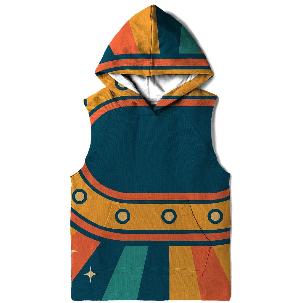 Vintage Roller Rink Starburst Track pullover hoodies