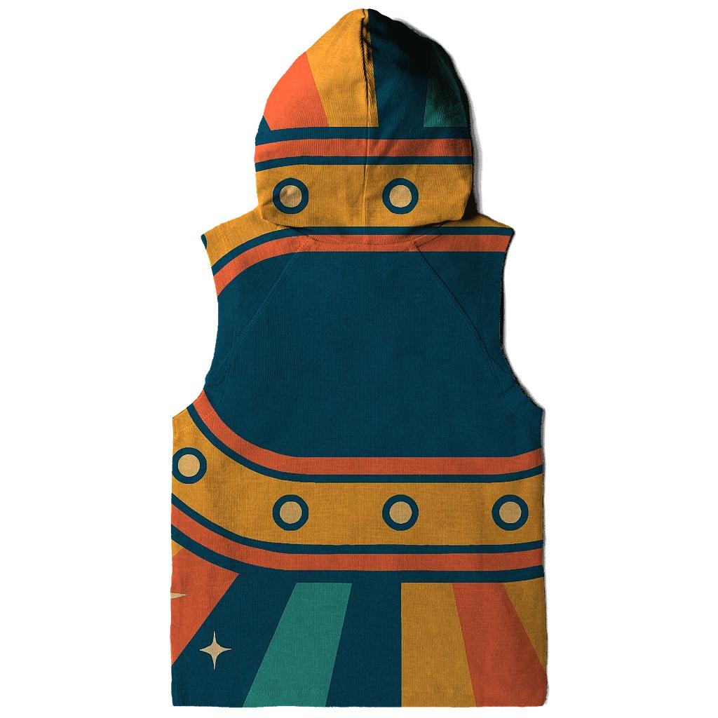 Vintage Roller Rink Starburst Track pullover hoodies