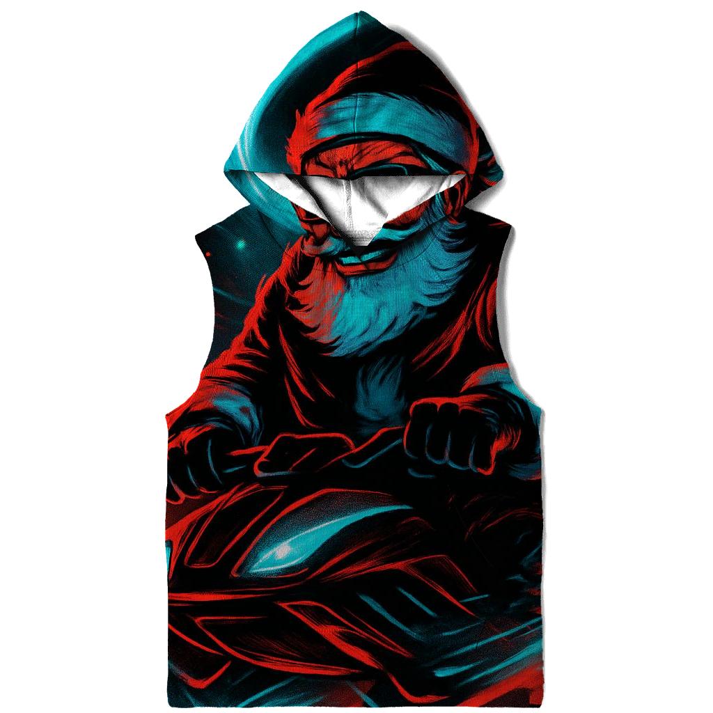 Neon Blizzard Santa Street Pilot heavyweight hoodies