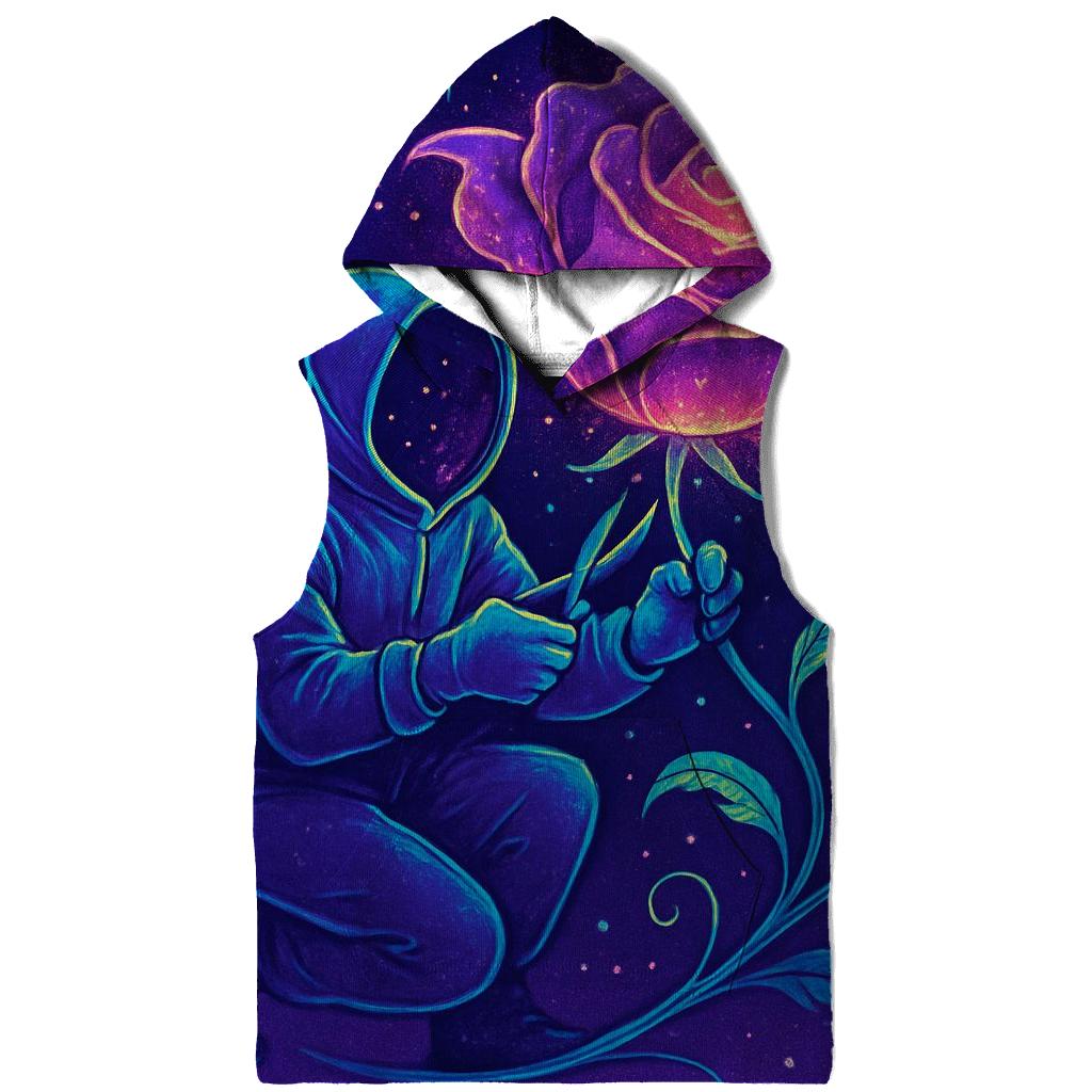 Chrono Bloom Nebula Gardener embroidered hoodies