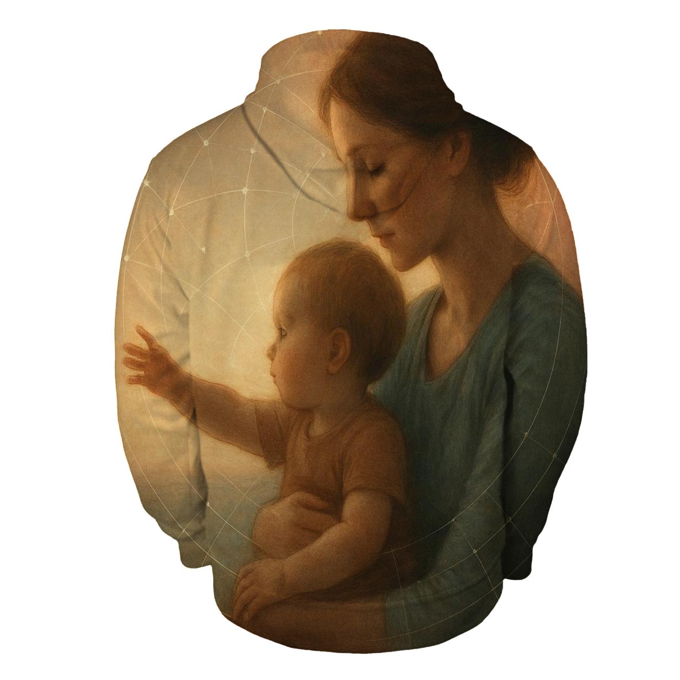 The Atlas In Her Arms A Mother Who Holds The Weight Of Your Becoming premium hoodies