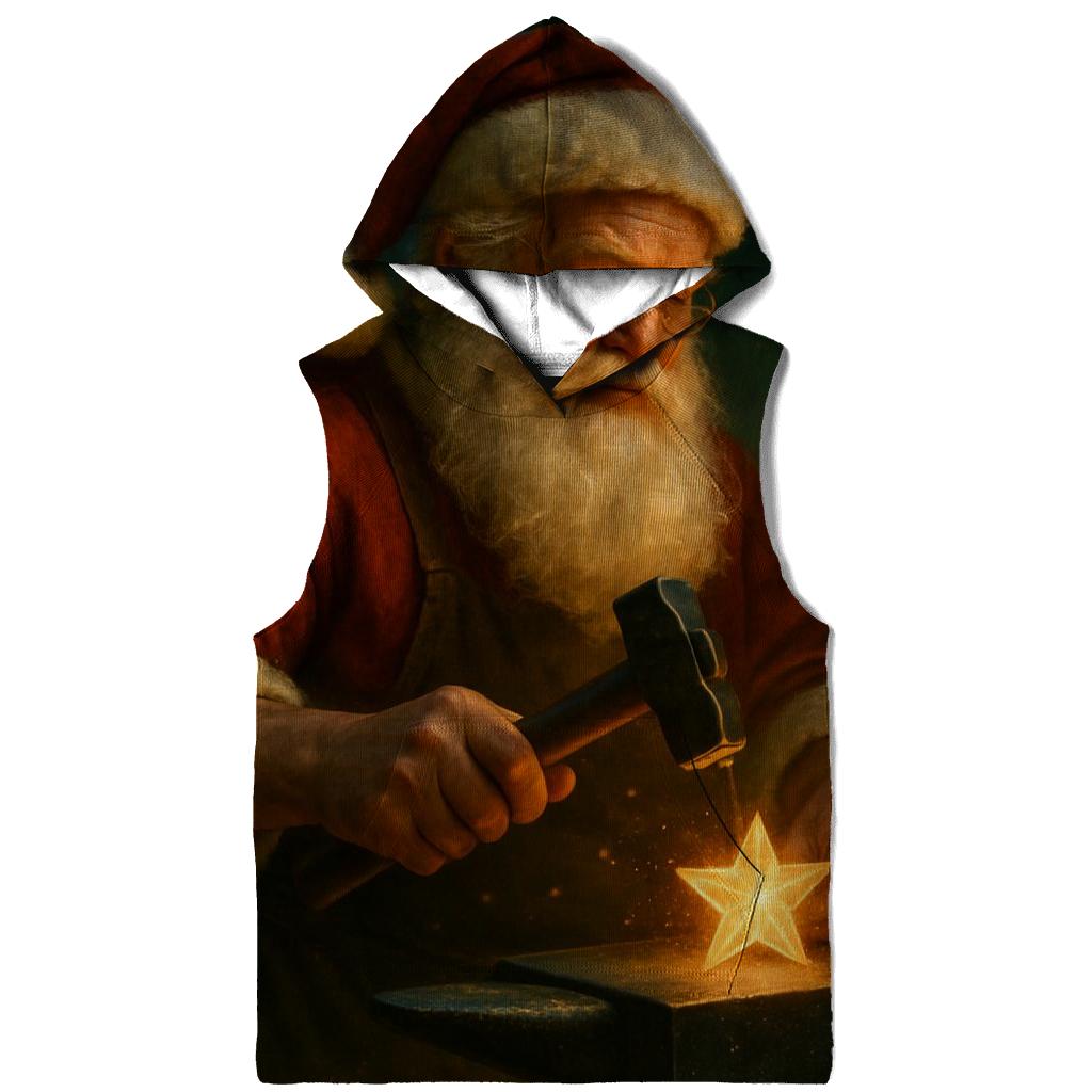 Celestial Workshop Santa And The Starlight Anvil hoodies fashion