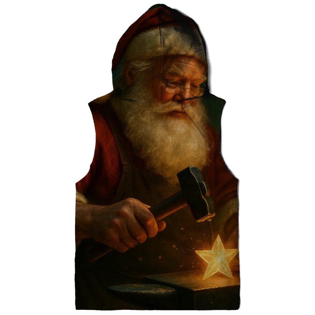 Celestial Workshop Santa And The Starlight Anvil hoodies fashion