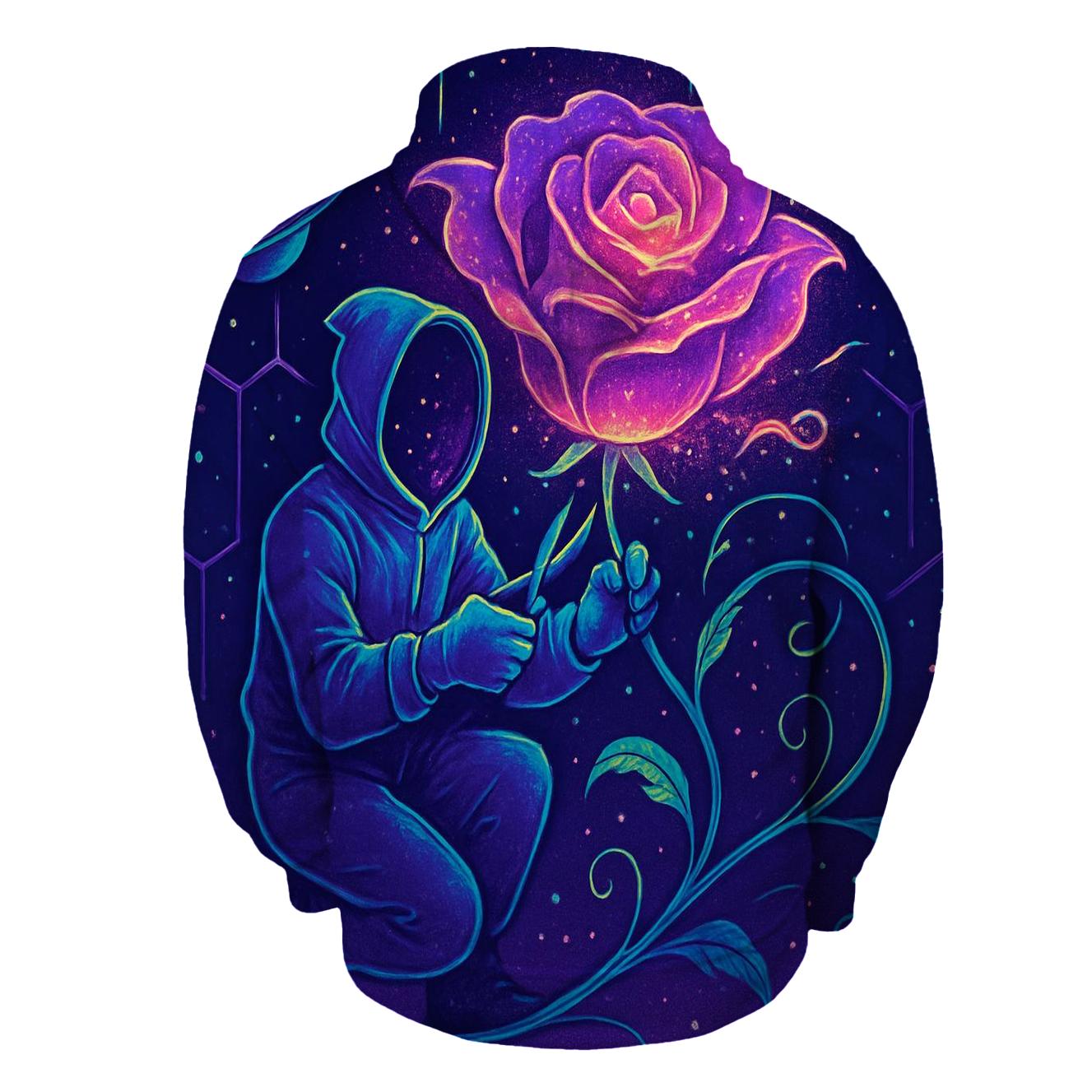 Chrono Bloom Nebula Gardener custom hoodies