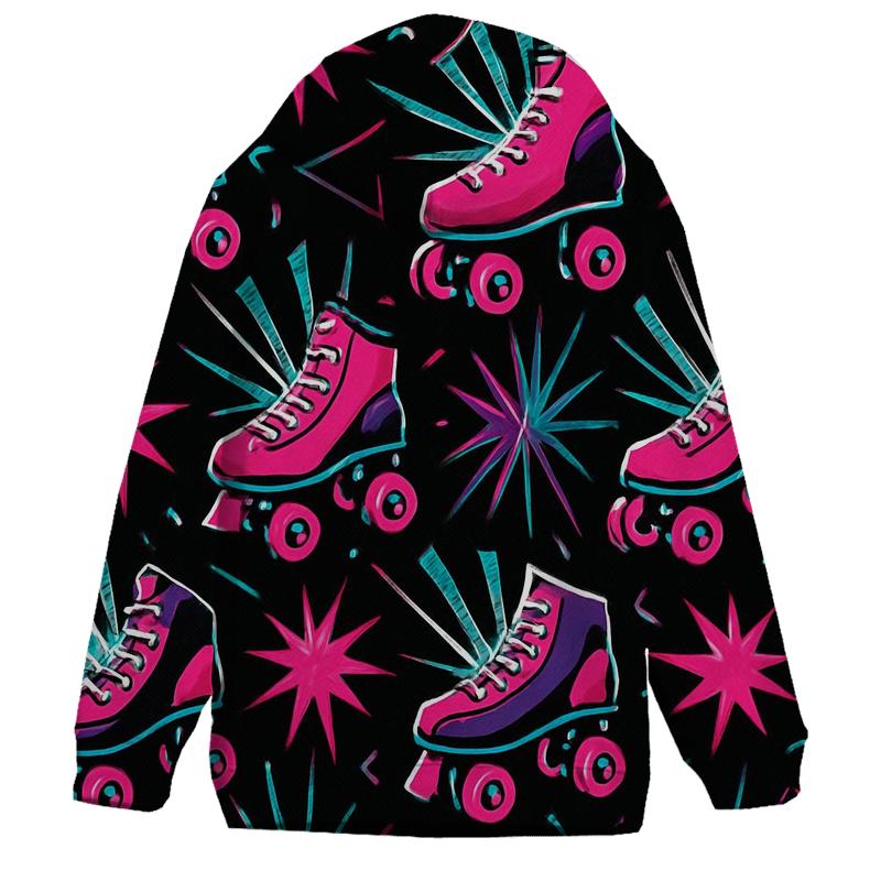 Roller Rink Strobe Pattern hoodie designs