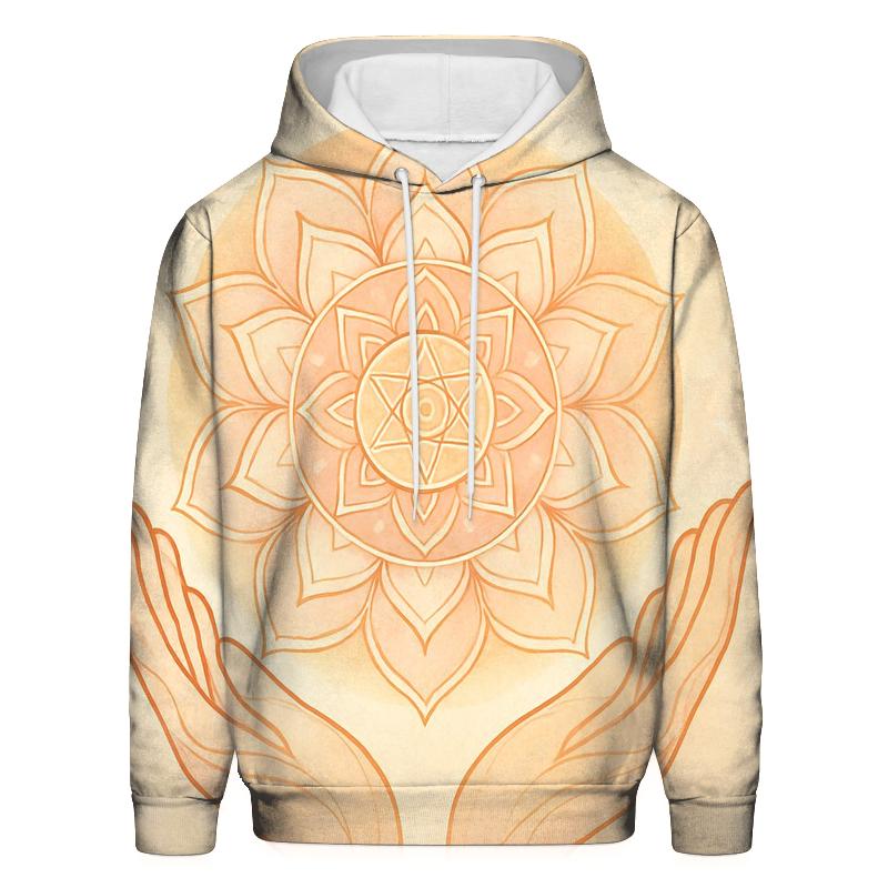 Hands Of Dawn Mandala premium hoodies