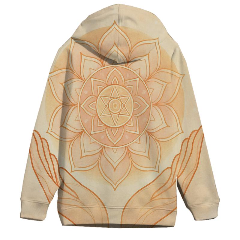 Hands Of Dawn Mandala premium hoodies