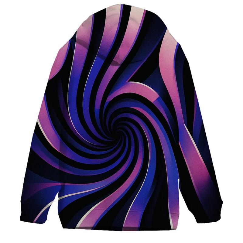 Prismatic Gravity Well Typography Poster hoodie styles